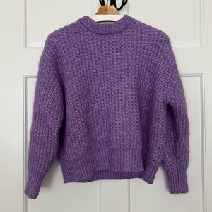 ZARA Alpaca and wool blend Sweater